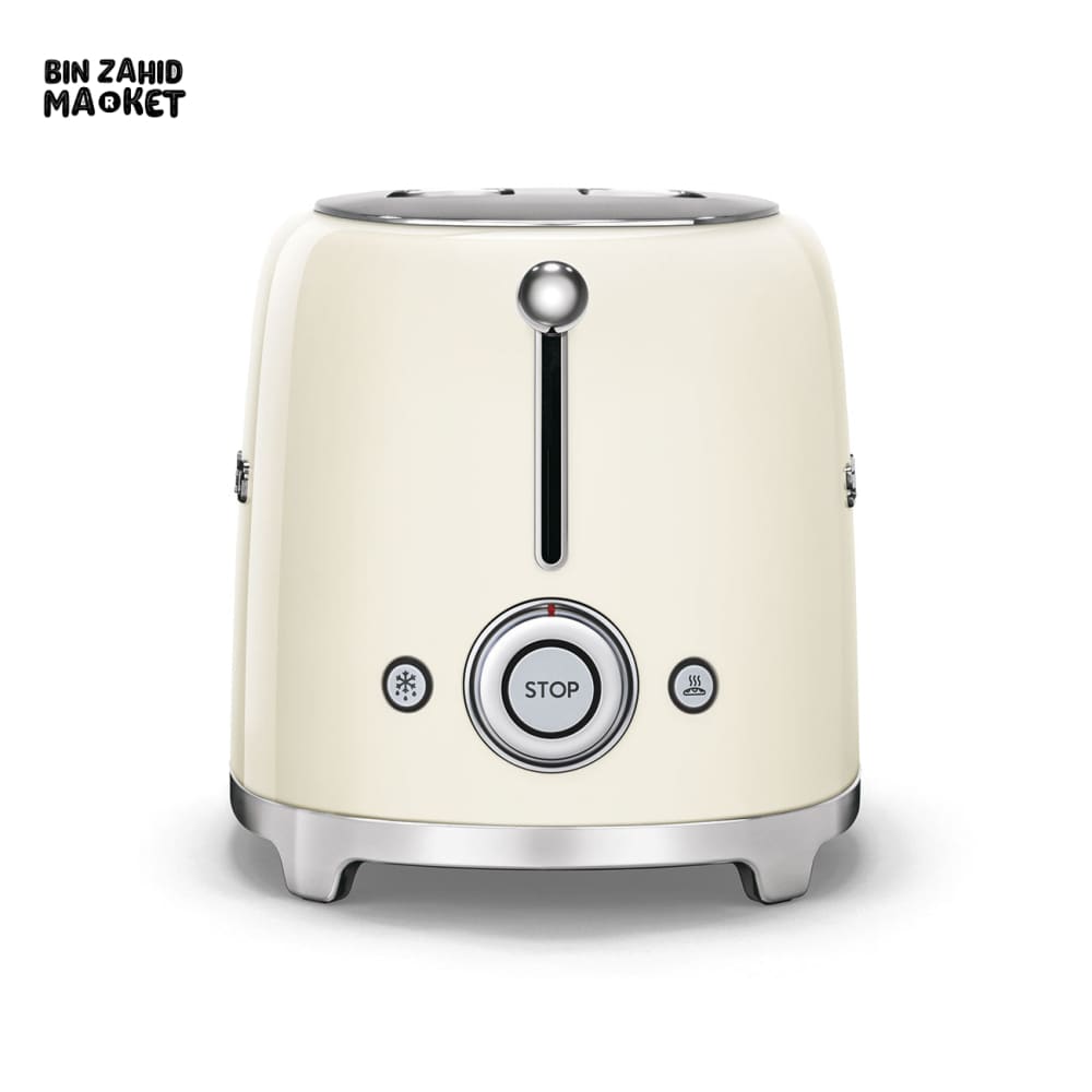 SMEG RETRO TOASTER 2 SLICES - CREAM