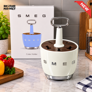 SMEG ROTATING KITCHEN UTENSIL HOLDER - WHITE