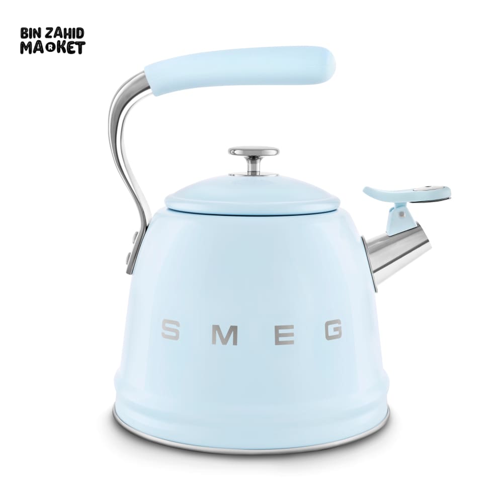 SMEG WHISTLING KETTLE - BLUE