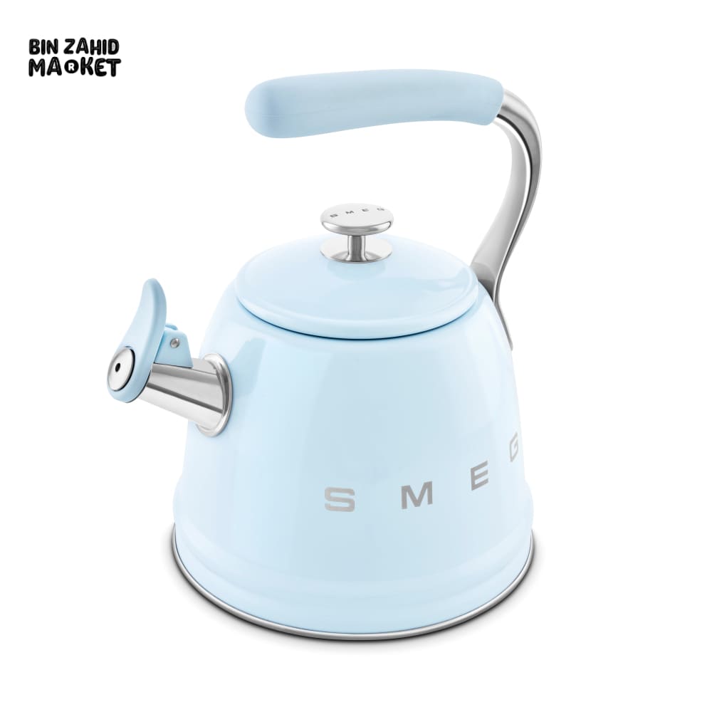 SMEG WHISTLING KETTLE - BLUE