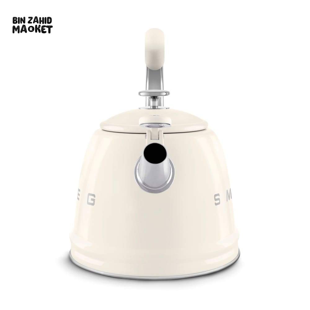 SMEG WHISTLING KETTLE - CREAM