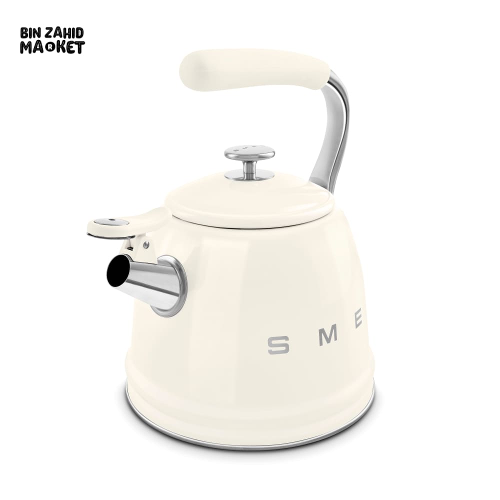 SMEG WHISTLING KETTLE - CREAM