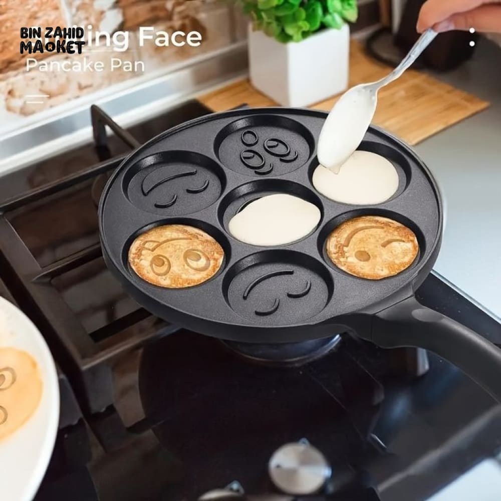 SMILEY FACES PANCAKES PAN
