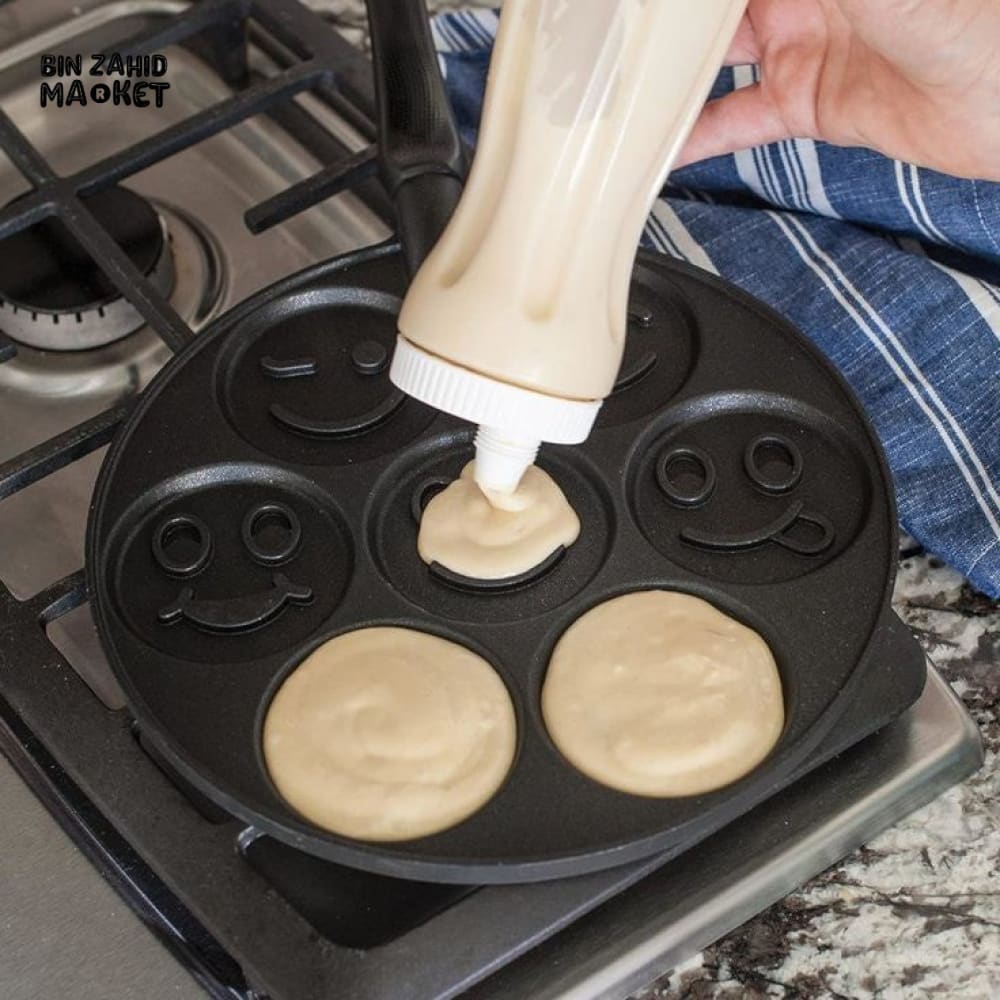 SMILEY FACES PANCAKES PAN