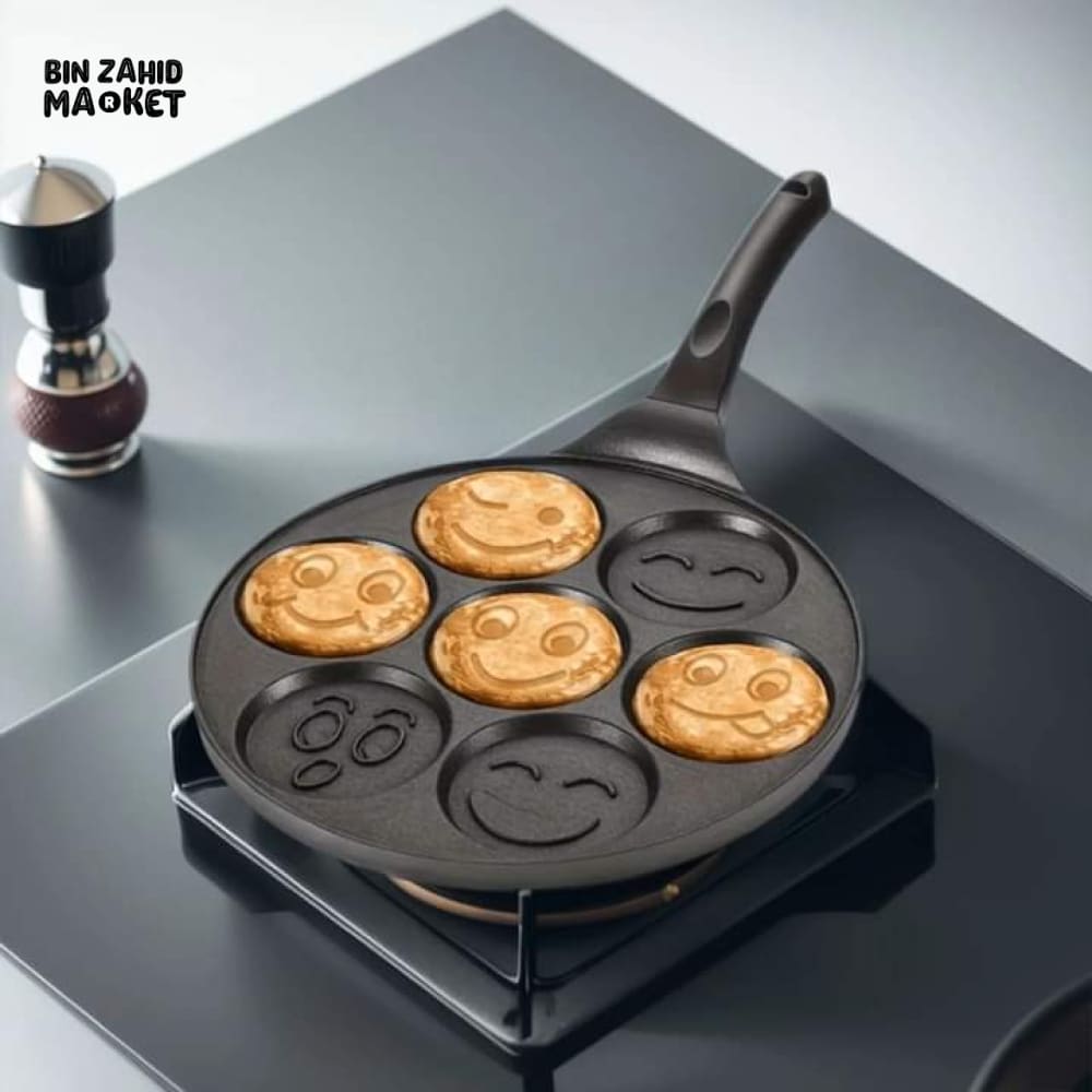 SMILEY FACES PANCAKES PAN