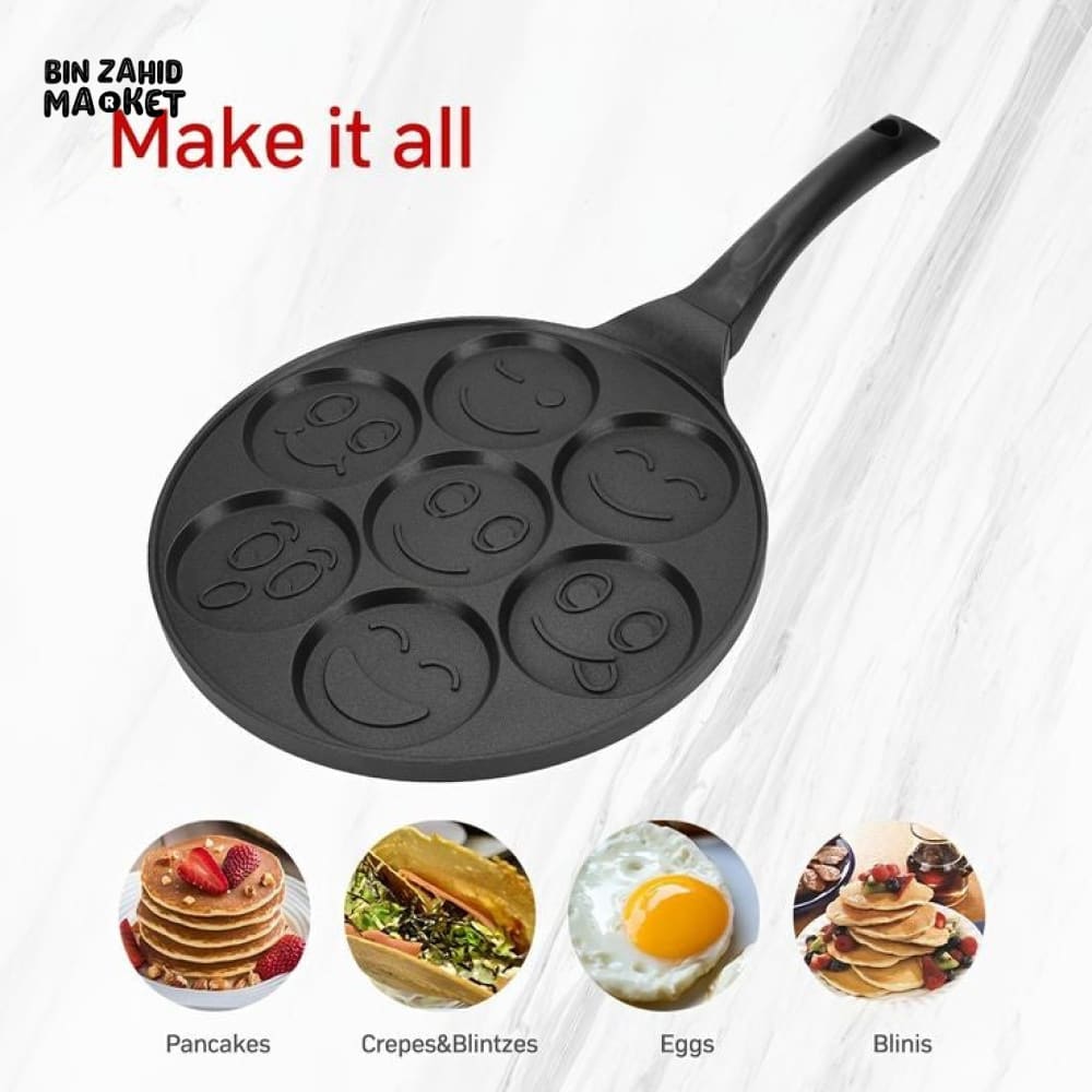 SMILEY FACES PANCAKES PAN