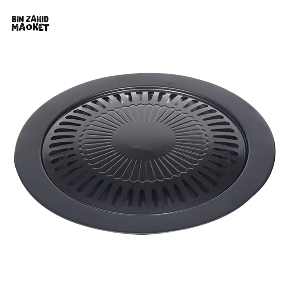 SMOKELESS INDOOR BBQ GRILL PAN FOR STOVE - Grill Pans