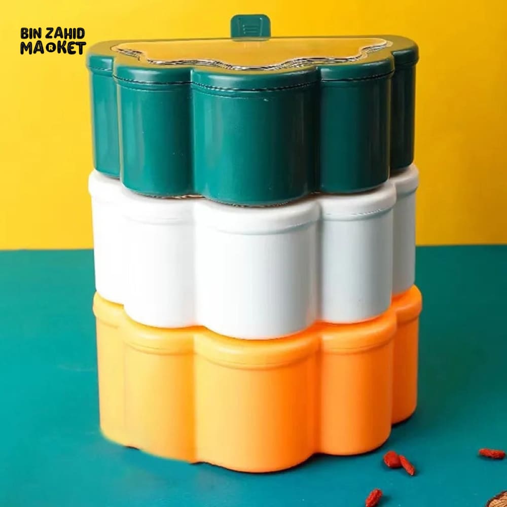 SMOOTH ZIPPER SEASONING BOX WITH LID
