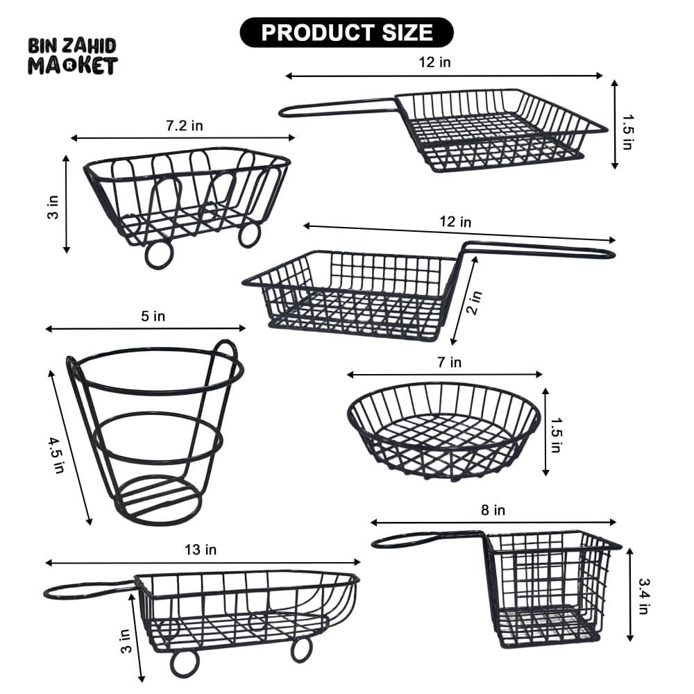 SNACK BUCKETS & RESTAURANT STYLE SERVING PLATTER