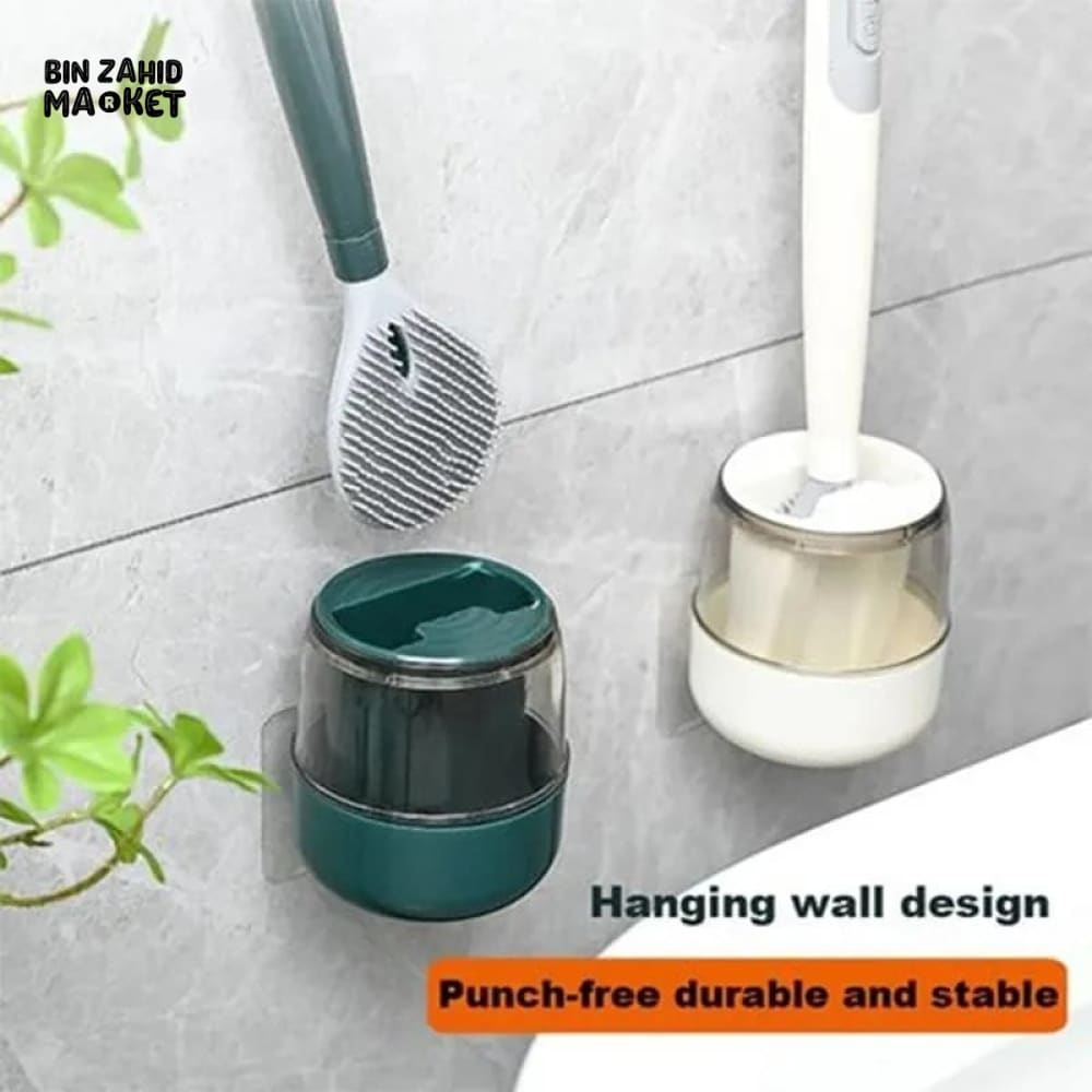 SOAP DISPENSING TOILET BRUSH