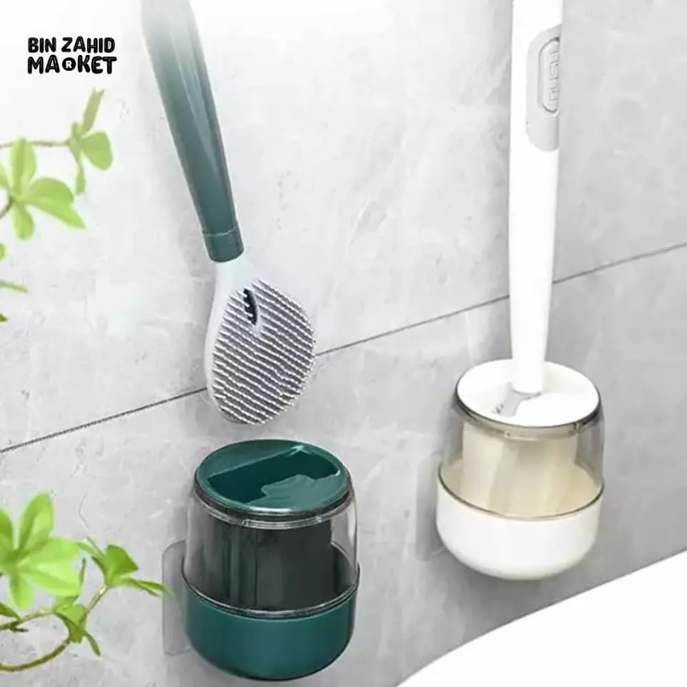 SOAP DISPENSING TOILET BRUSH