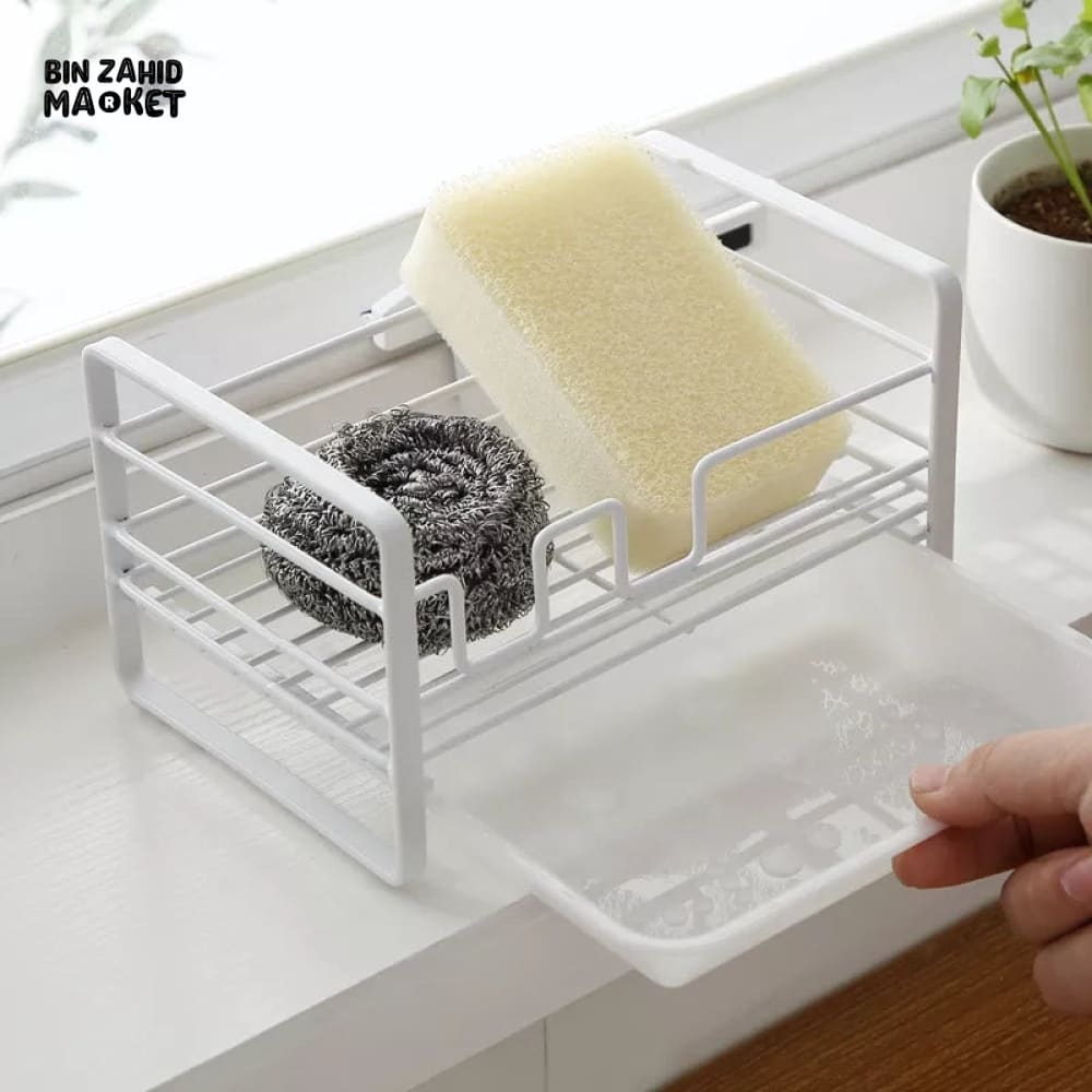 SOAP & SPONGES DRAIN RACK