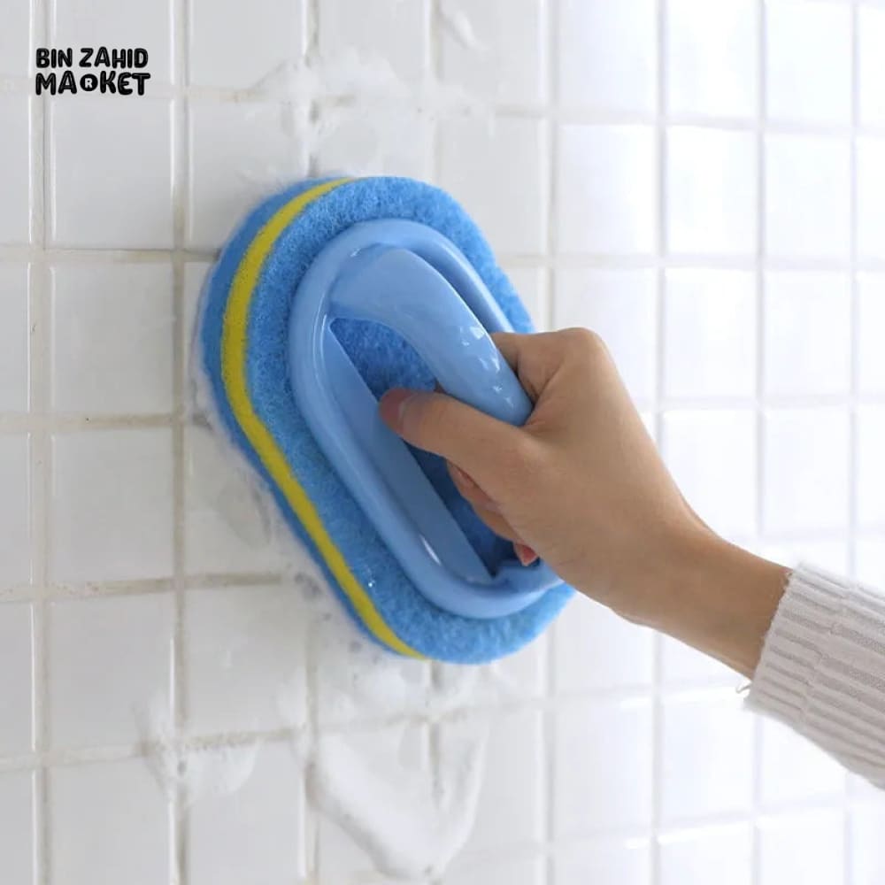 SPONGE BRUSH WITH HANDLE