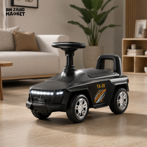 SPORTS SUV KIDS RIDE-ON PUSH CAR - BLACK