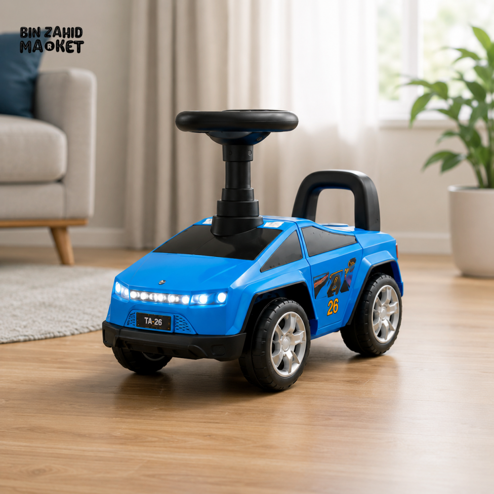 SPORTS SUV KIDS RIDE-ON PUSH CAR - BLUE
