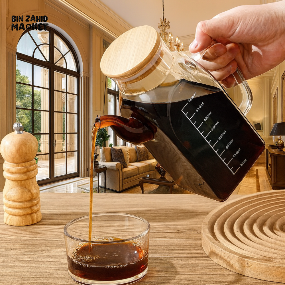 SQUARE GLASS OILG BG45106 750ML