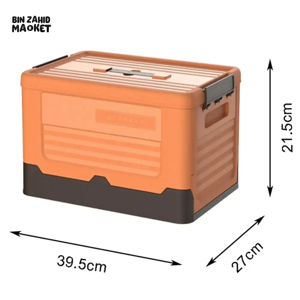 STACKABLE FOLDABLE STORAGE BOX