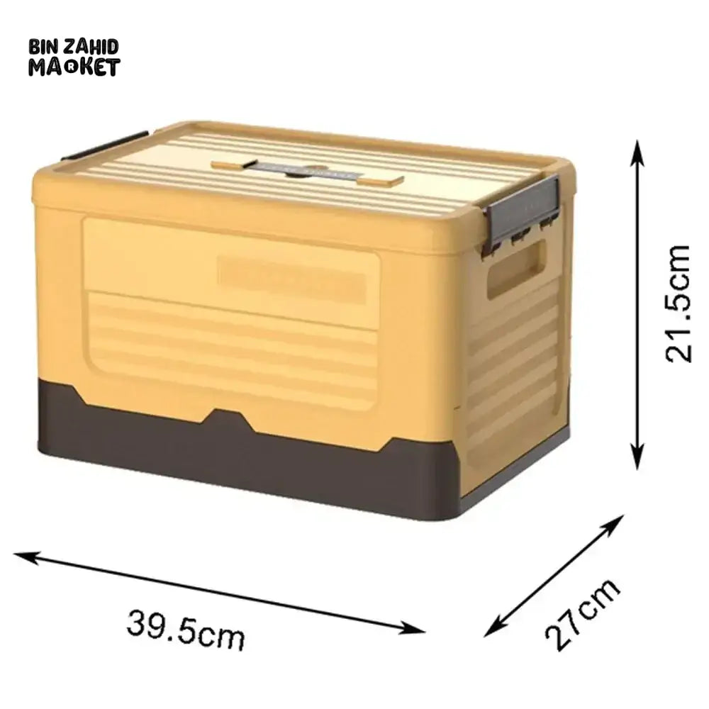 STACKABLE FOLDABLE STORAGE BOX