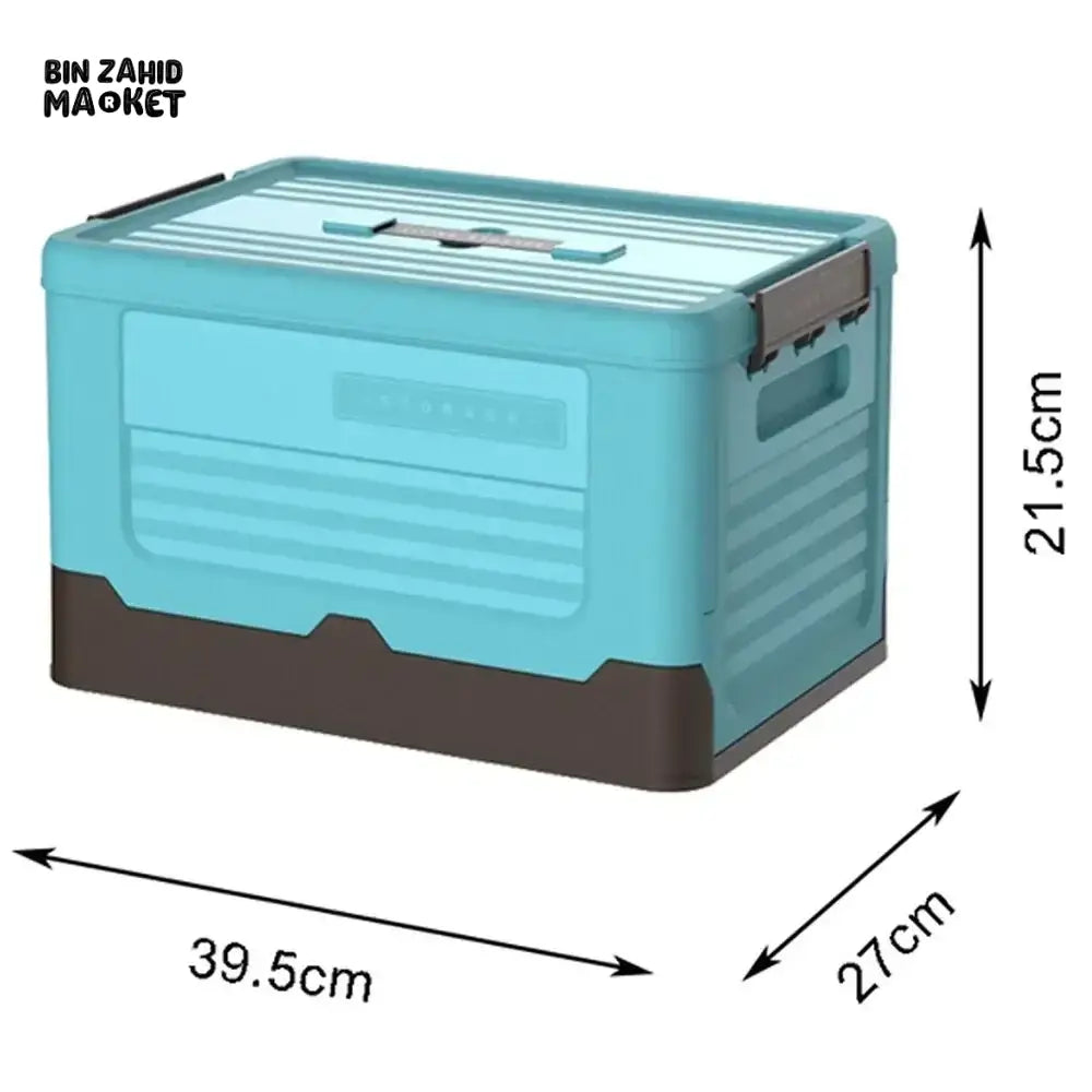 STACKABLE FOLDABLE STORAGE BOX