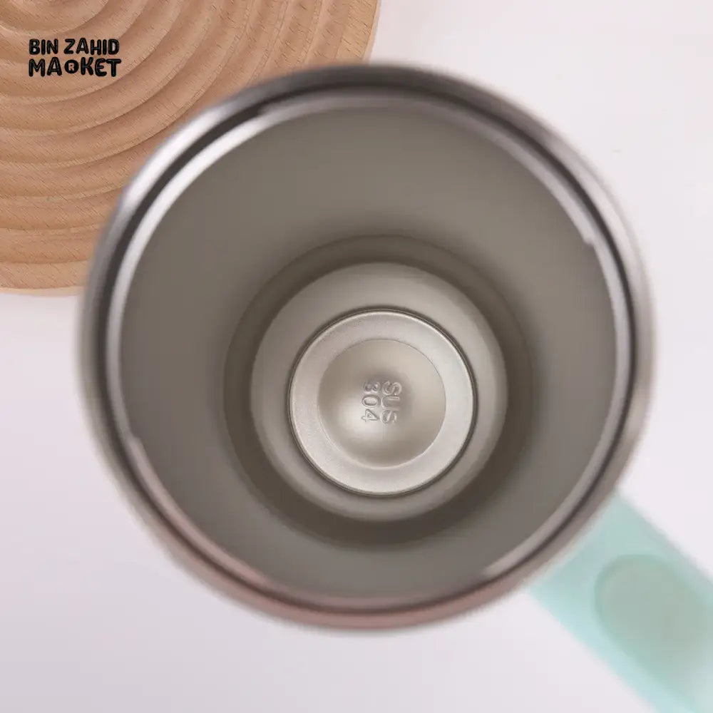 STAINLESS STEEL 304 40 0Z THERMOS CUP WITH HANDLE SECOND GENERATION PAINTED CAR CUP PORTABLE ICE CUP FOR OUTDOOR USE - TIE-DYE POWDER