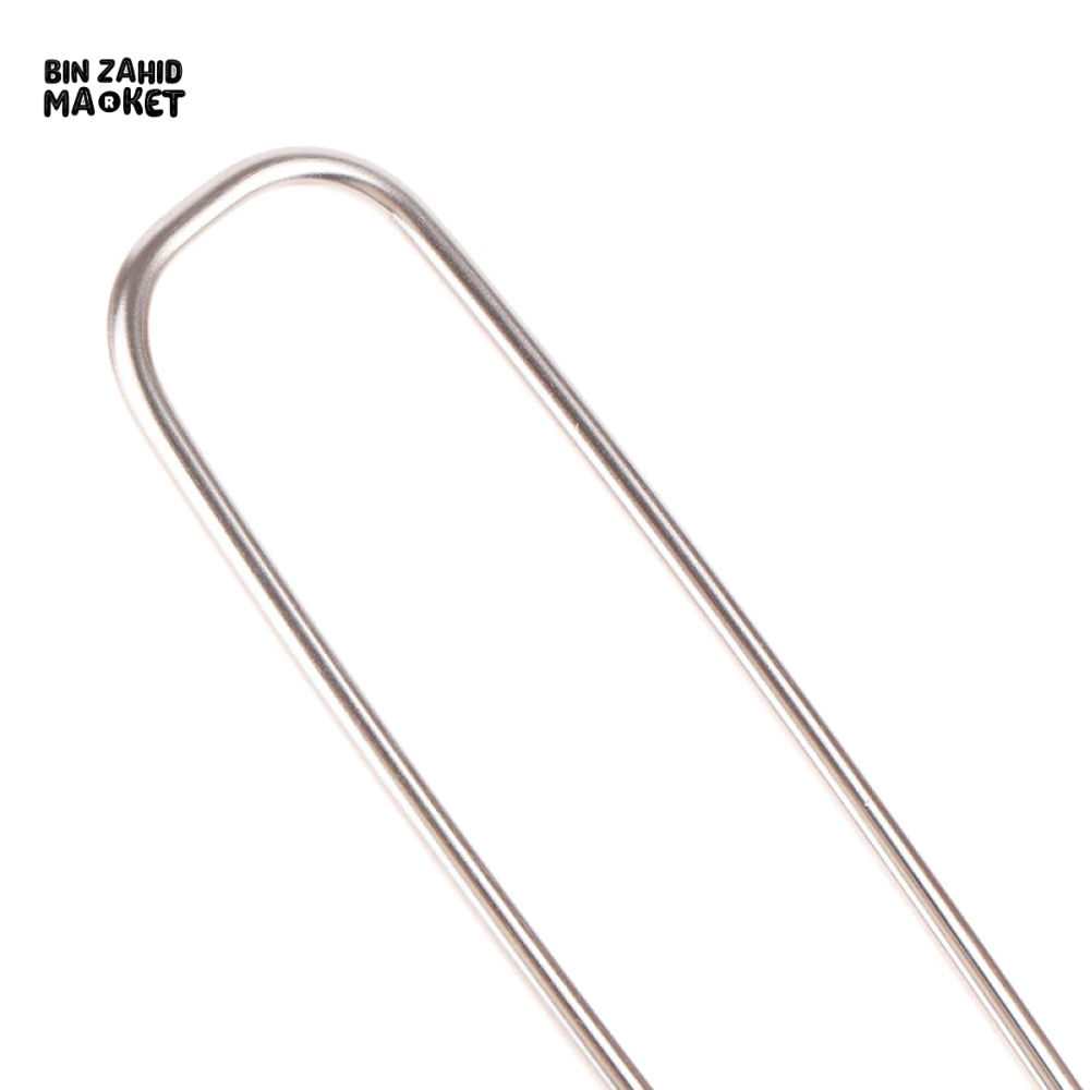 STAINLESS STEEL FRENCH FRY STRAINER BASKET – ROUND DEEP FRY MESH WITH HANDLE