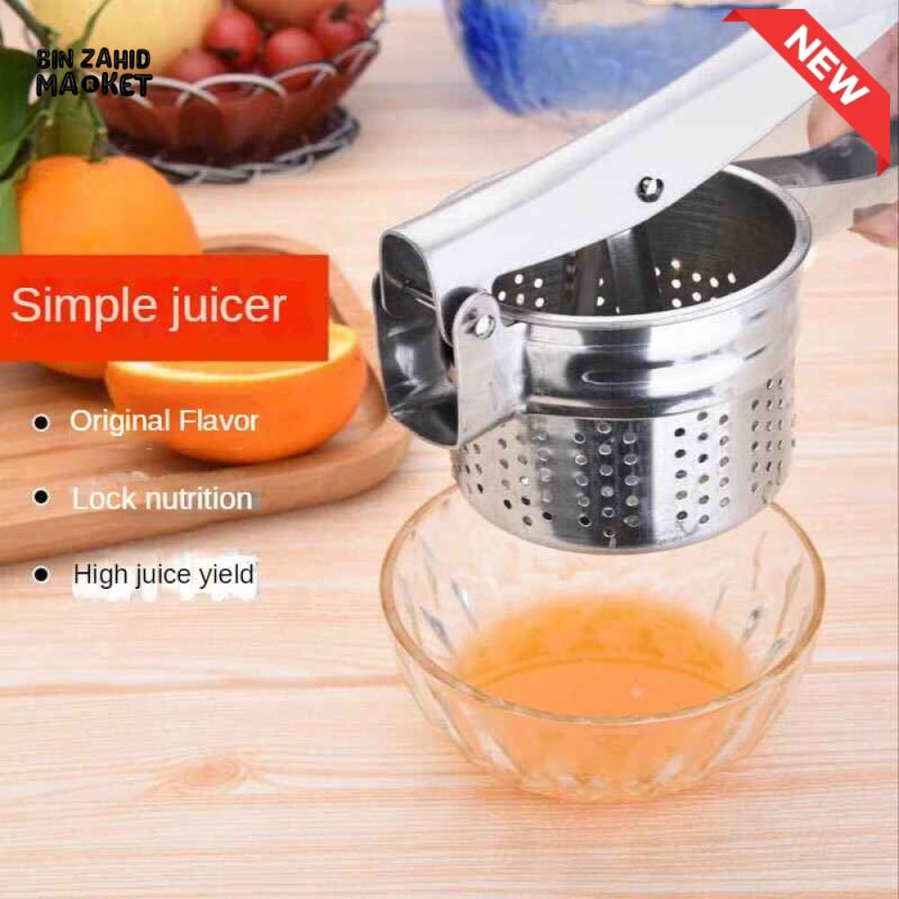 STAINLESS STEEL MANUAL CITRUS JUICER