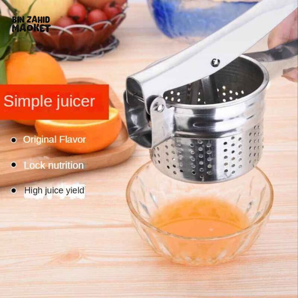 STAINLESS STEEL MANUAL CITRUS JUICER