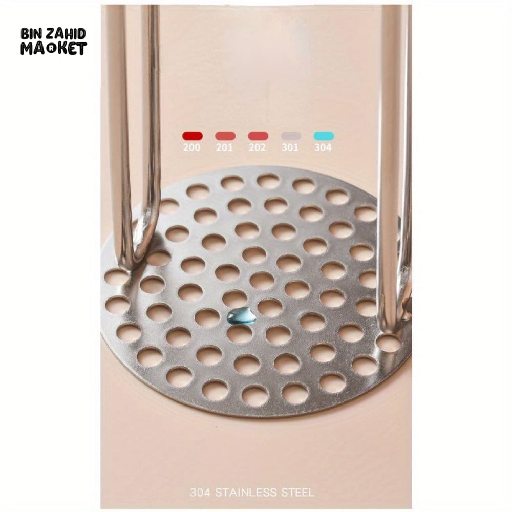 STAINLESS STEEL MANUAL POTATO MASHER – BABY FOOD SUPPLEMENT MAKER KITCHEN UTENSIL & COOKING ACCESSORY