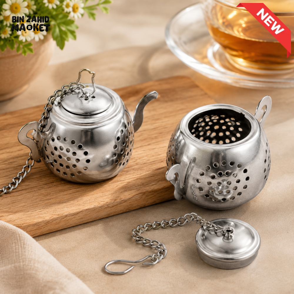 STAINLESS STEEL TEAPOT TEA INFUSER
