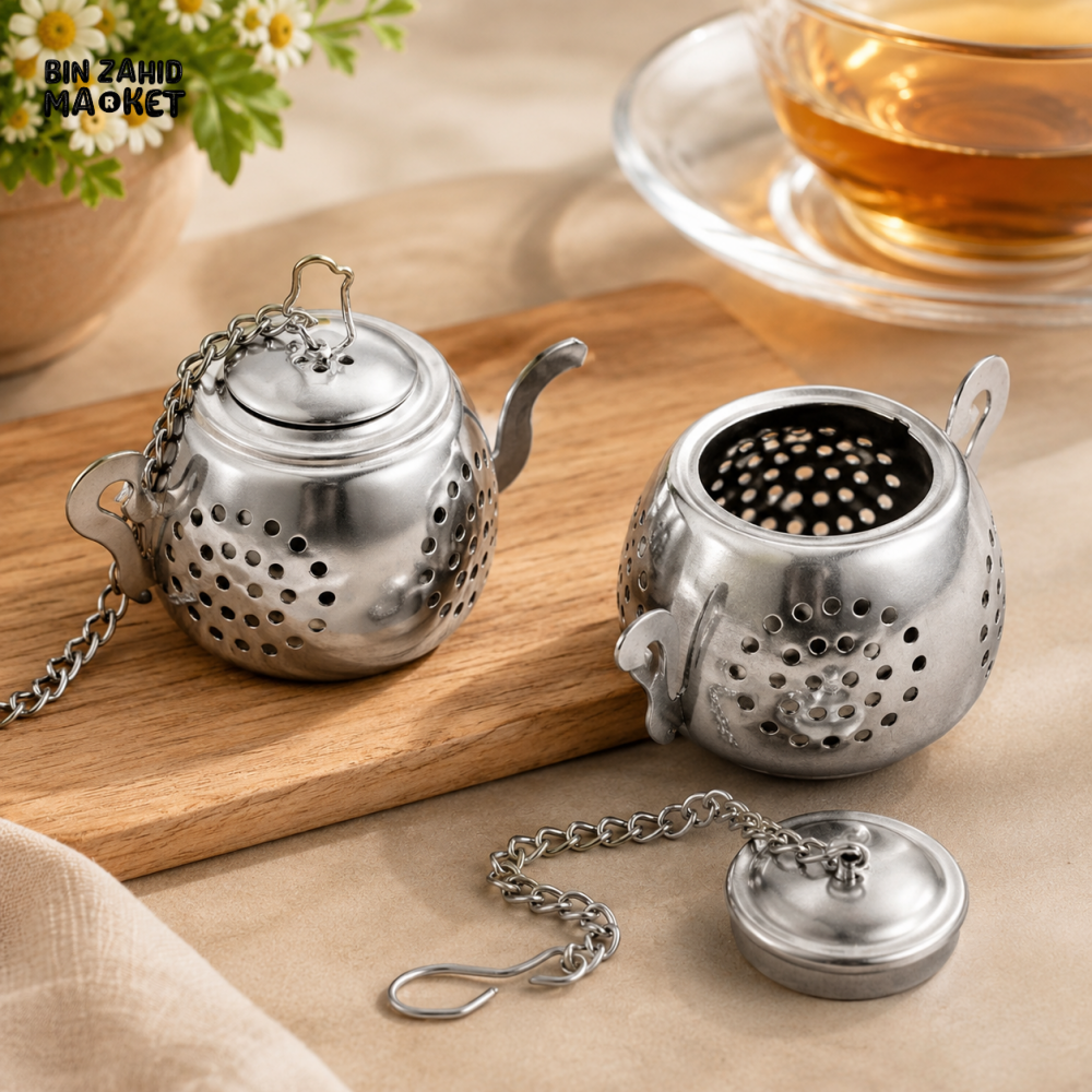 STAINLESS STEEL TEAPOT TEA INFUSER