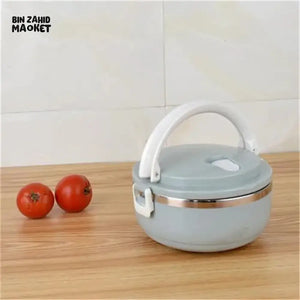 STAINLESS STEEL THERMAL LUNCH BOX LEAKPROOF PORTABLE MULTI-PURPOSE CONTAINER - 1 LAYERS