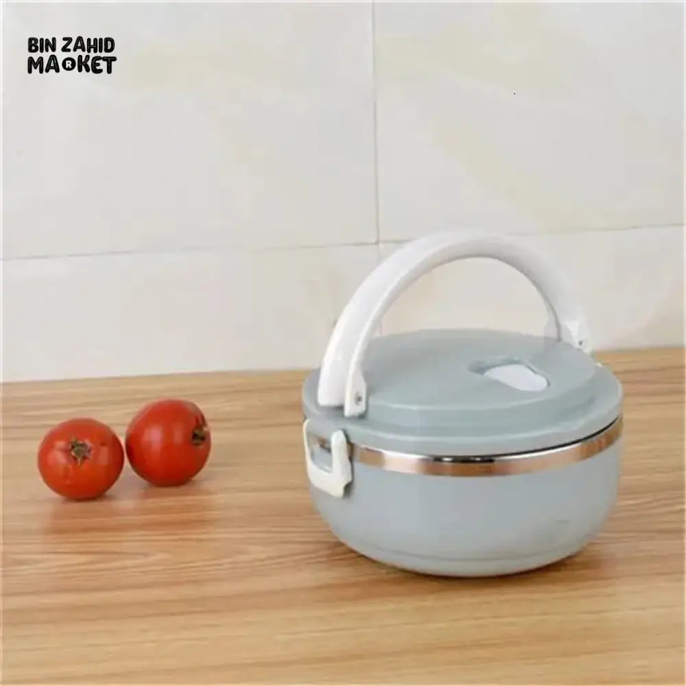 STAINLESS STEEL THERMAL LUNCH BOX LEAKPROOF PORTABLE MULTI-PURPOSE CONTAINER - 1 LAYERS