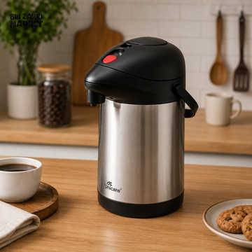 STAINLESS STEEL VACUUM INSULATED AIRPOT DISPENSER 2.5L