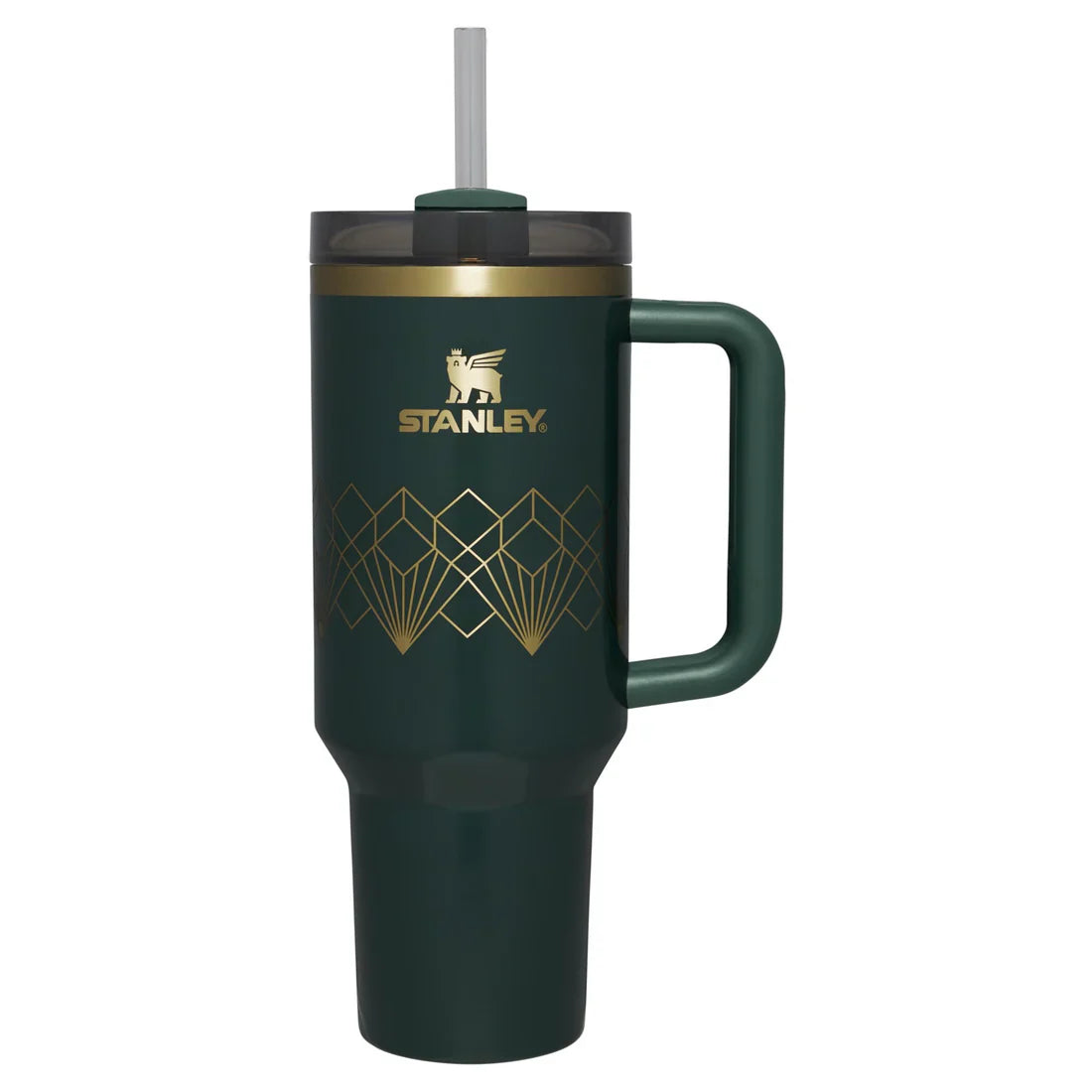 DECO STANLEY QUENCHER H2.0 TUMBLER 40OZ - FOREST GLOSS