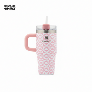 STANLEY OASIS QUENCHER H2.0 FLOWSTATE TUMBLER 14OZ - PINK