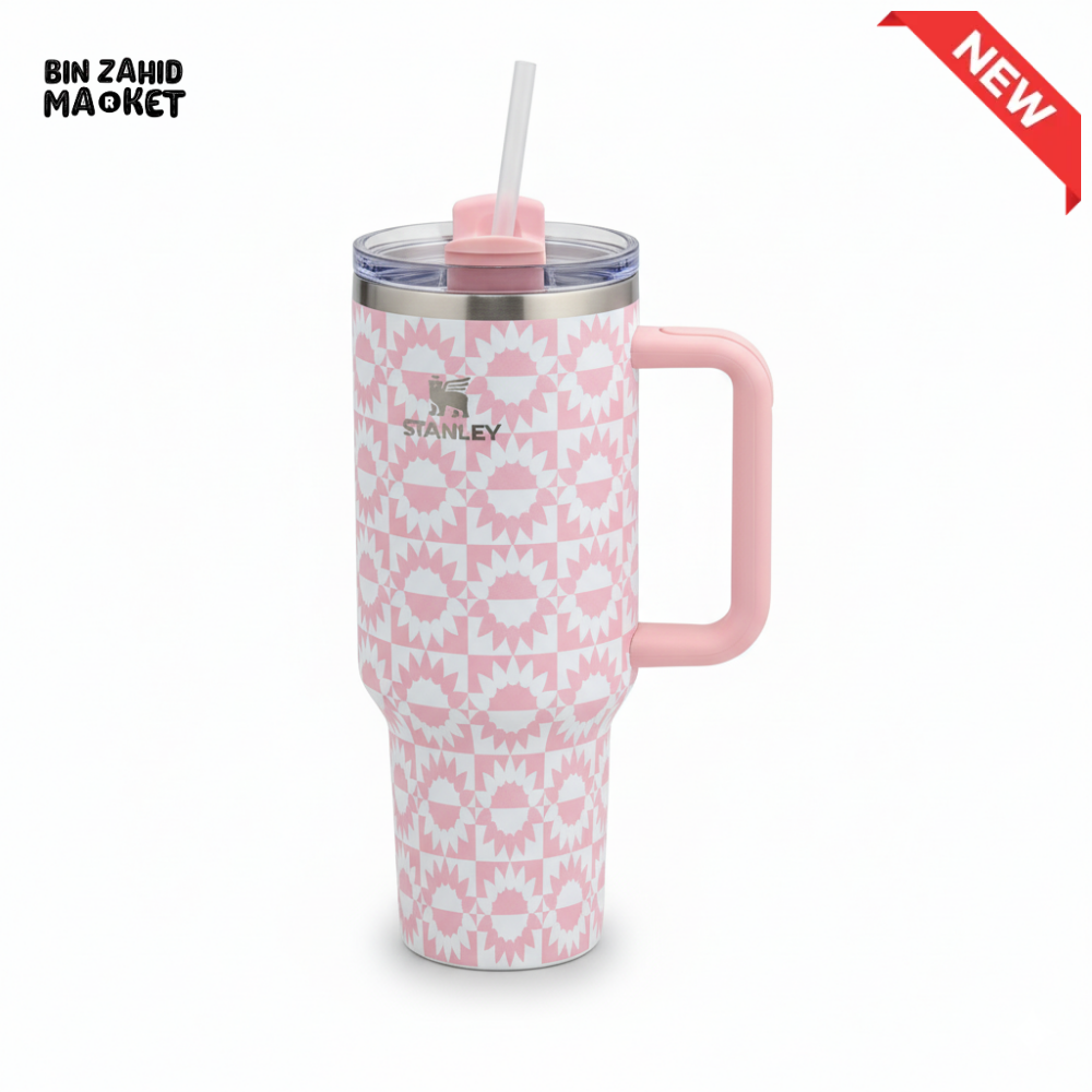 STANLEY OASIS QUENCHER H2.0 FLOWSTATE TUMBLER 40OZ - PINK