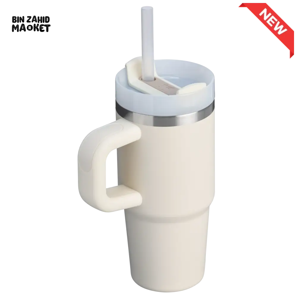 STANLEY QUENCHER H2.0 FLOWSTATE TUMBLER 14OZ - CREAM