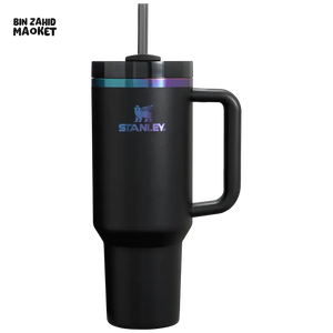 STANLEY QUENCHER H2.0 FLOWSTATE TUMBLER 40OZ - BLACK CHROMA