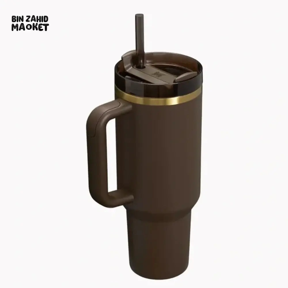 STANLEY QUENCHER H2.0 FLOWSTATE TUMBLER 40OZ - THE CHOCOLATE GOLD