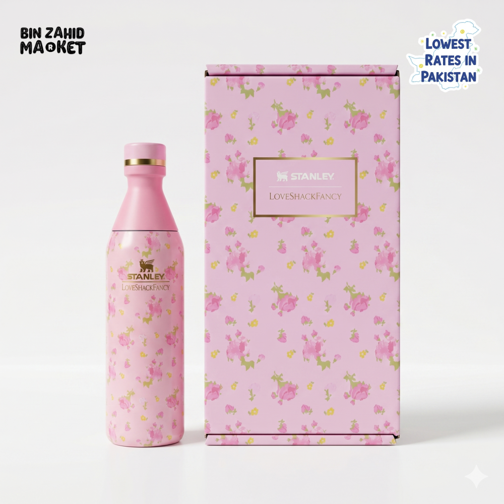 STANLEY X LOVE SHACK FANCY ALL DAY SLIM BOTTLE 16OZ - SUNSET IBIZA