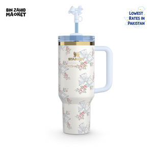 STANLEY X LOVE SHACK FANCY TUMBLER QUENCHER 40OZ - BEAUX BLUE