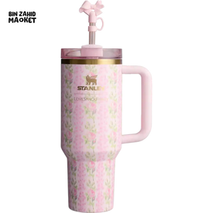 STANLEY X LOVE SHACK FANCY TUMBLER QUENCHER 40OZ - BLOOMING HEIRLOOM