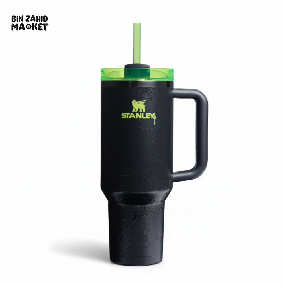 STANLEY X SPIDER GLOW HALLOWEEN QUENCHER H2.0 FLOWSTATE TUMBLER 40OZ