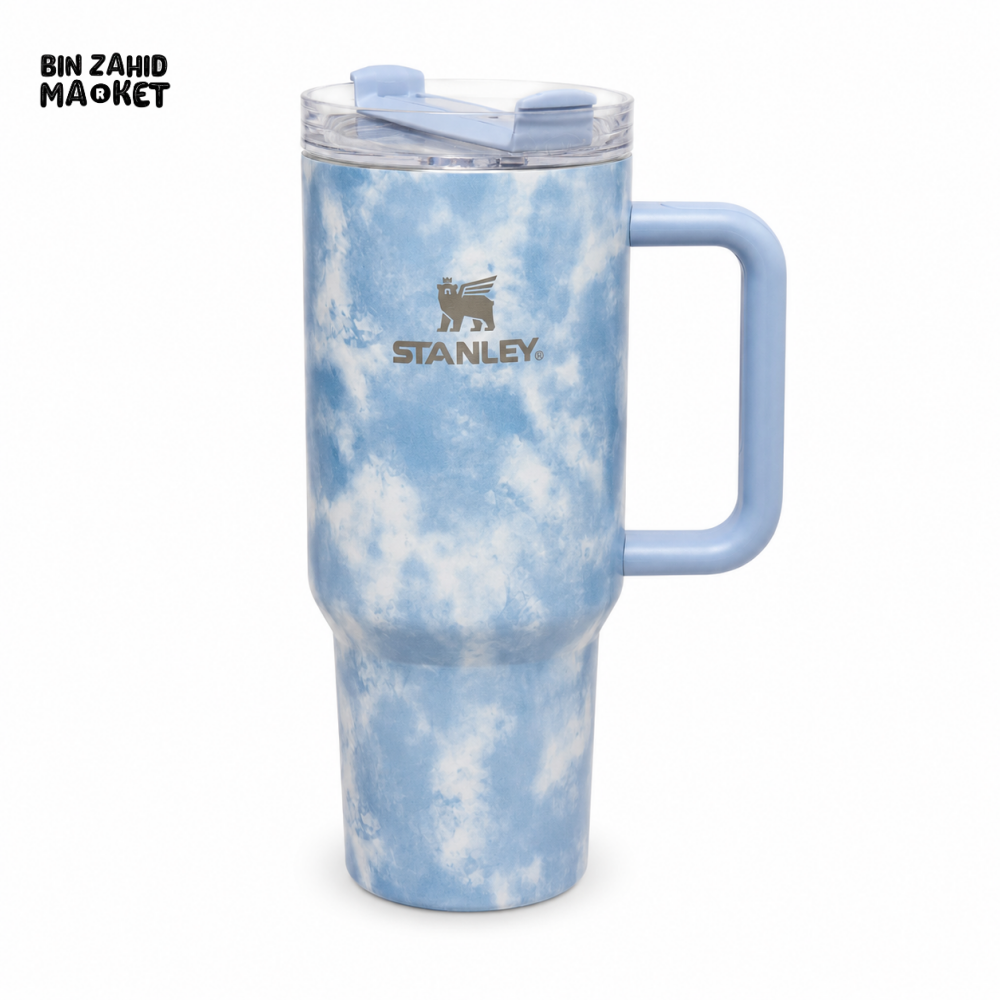 STANLEY X TIE-DYE ORCHID QUENCHER H2.0 FLOWSTATE TUMBLER 40OZ