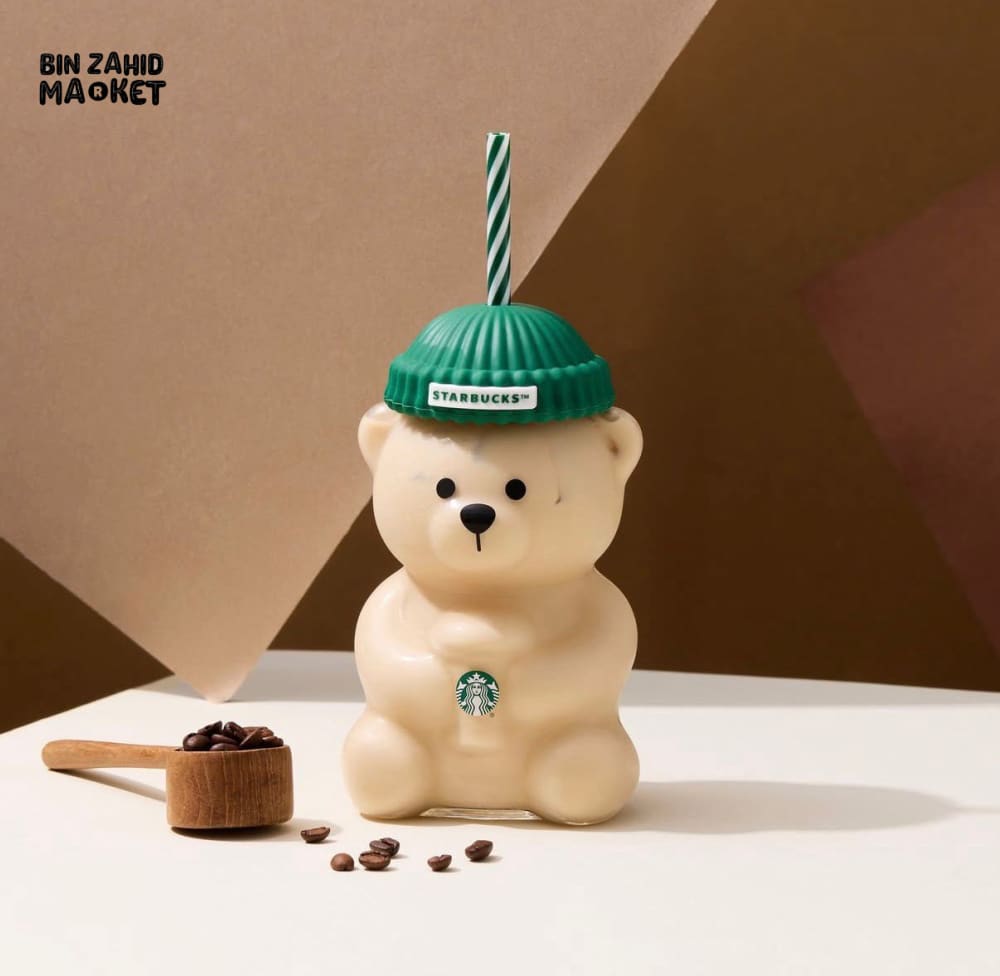 STARBUCKS BEARISTA VIRAL BEAR STRAW CUP