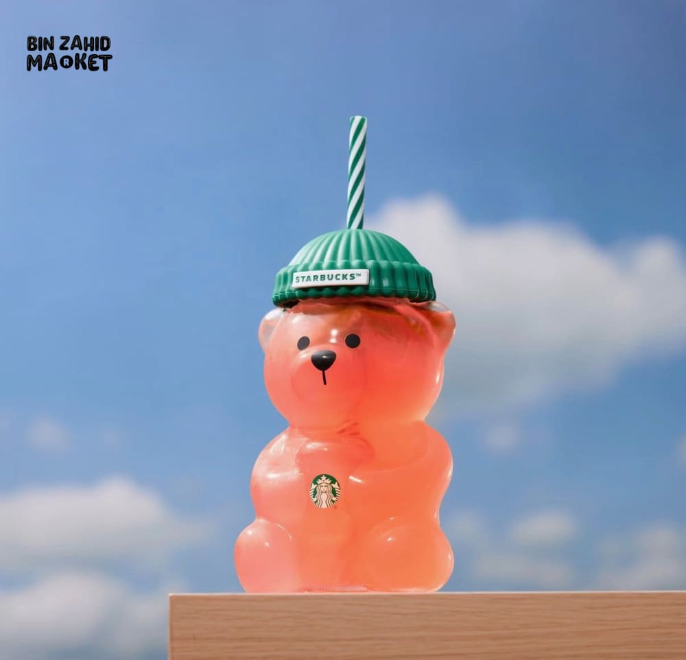 STARBUCKS BEARISTA VIRAL BEAR STRAW CUP