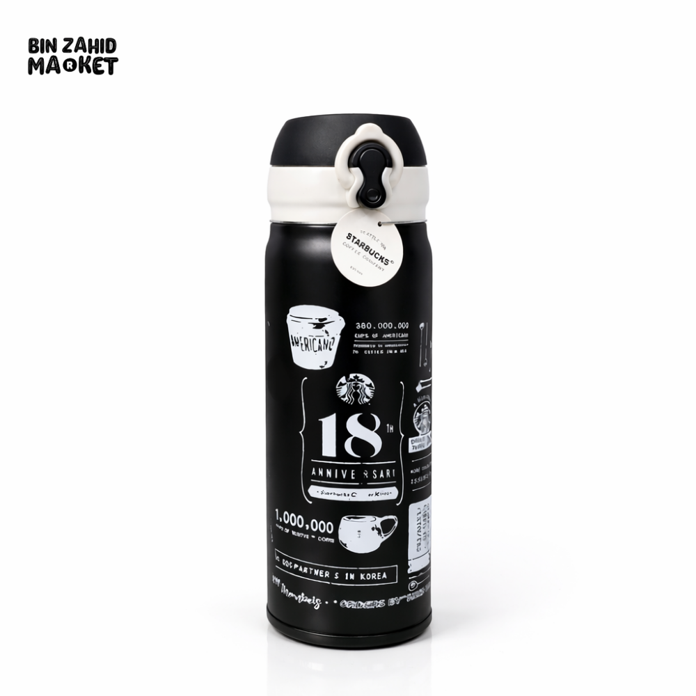 STARBUCKS STYLE 650ML ANNIVERSARY INSULATED THERMOS BOTTLE