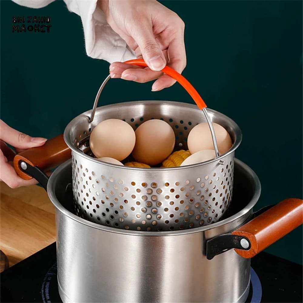 STEAMER AND FRYING BASKET