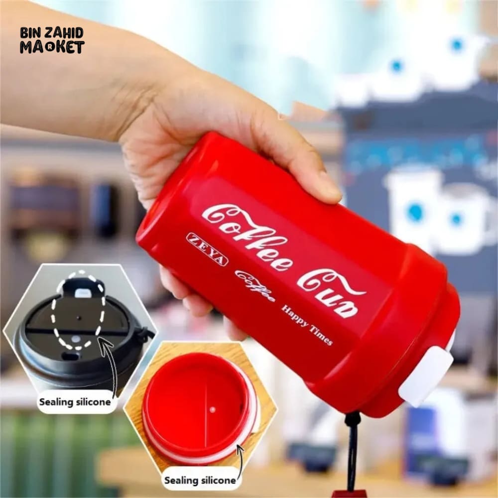 STEEL COFFEE CUP 400ML