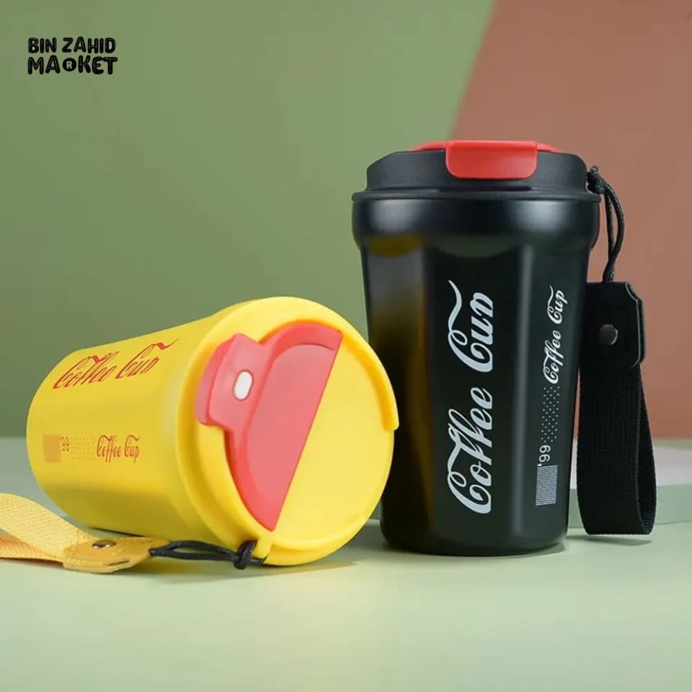 STEEL COFFEE CUP 400ML